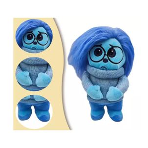 Juguete Peluche Tristeza 30cm Azul Felpa Infantil