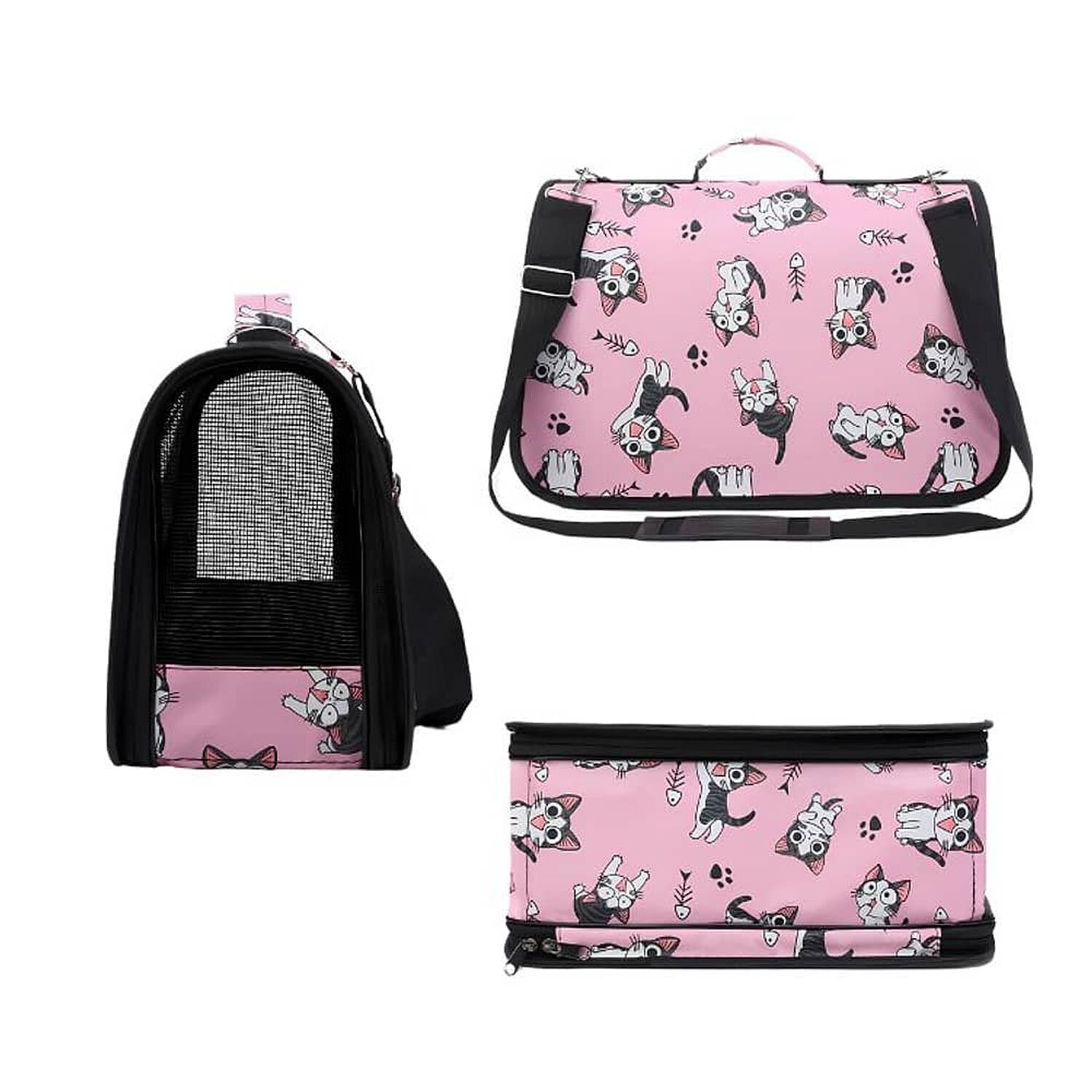 Bolso De Traslado Para Gatos O Perros De Raza Peque&ntilde;a image number 2.0