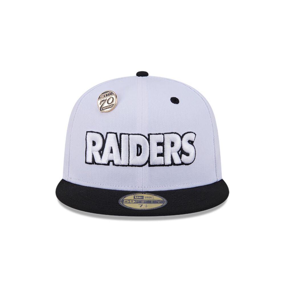 Gorra 59fifty Las Vegas Raiders Nfl 59fifty Day White image number 2.0