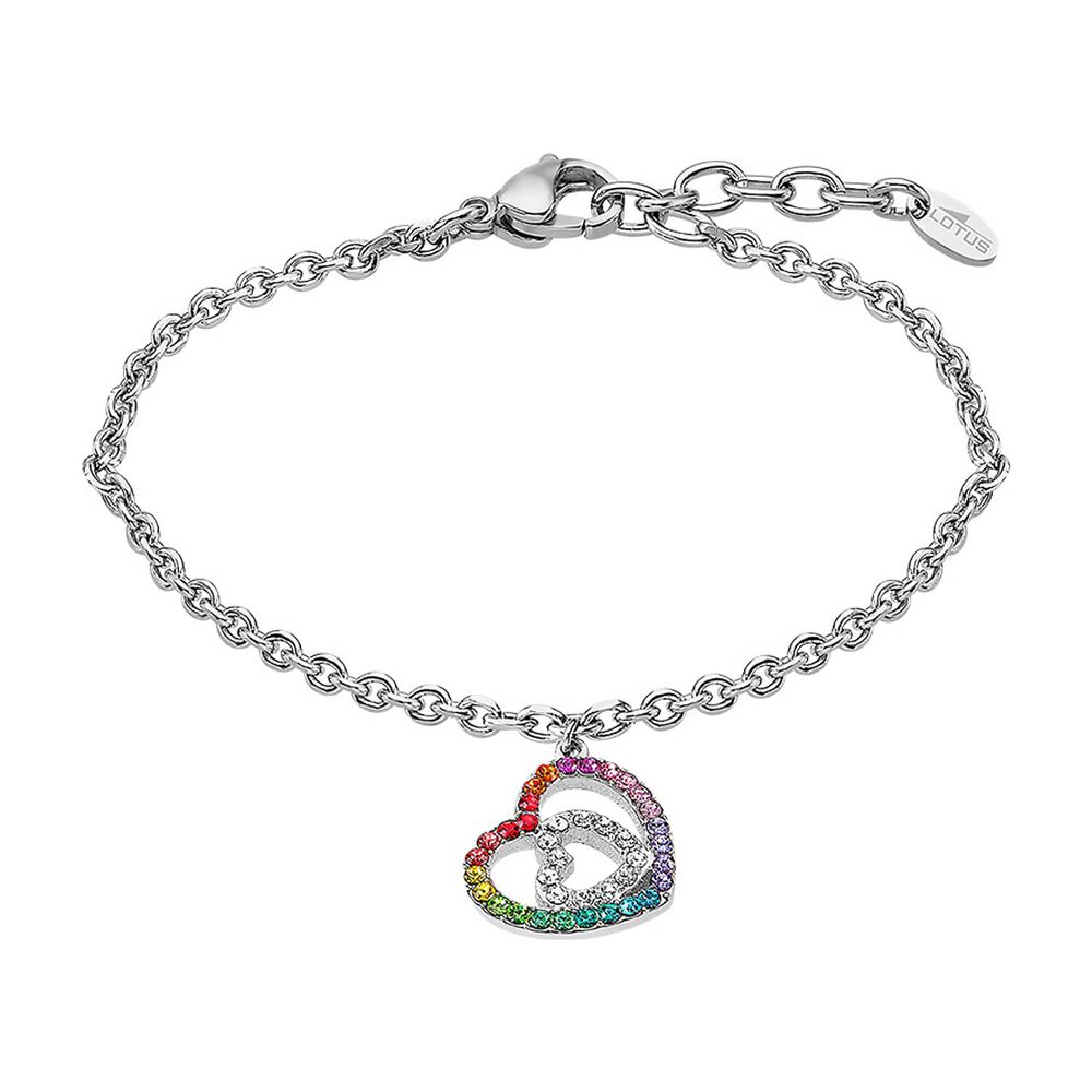 Pulsera Ls1943-2/2 Lotus Style Mujer Womans Heart image number 0.0
