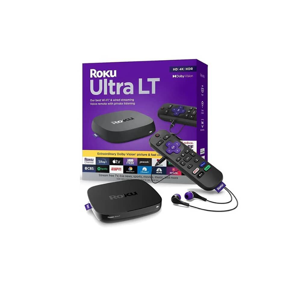 Roku Ultra Lt Streaming Tv Con Aud&iacute;fonos Puerto De Red 4801 image number 0.0