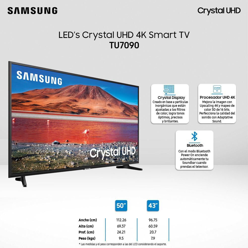 Led 50" Samsung TU7090 / Ultra HD 4K / Smart TV image number 5.0