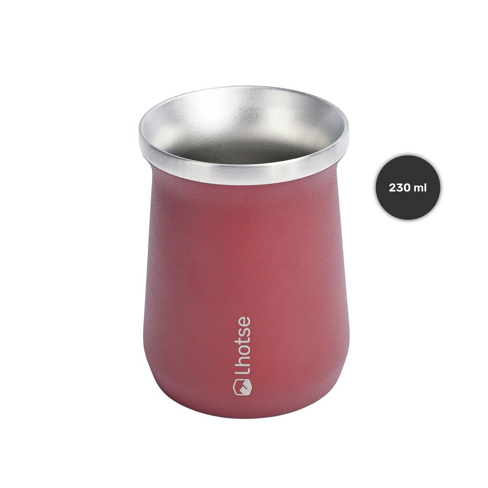 Mate Acero Inoxidable Con Bombilla Lhotse Red image number 3.0