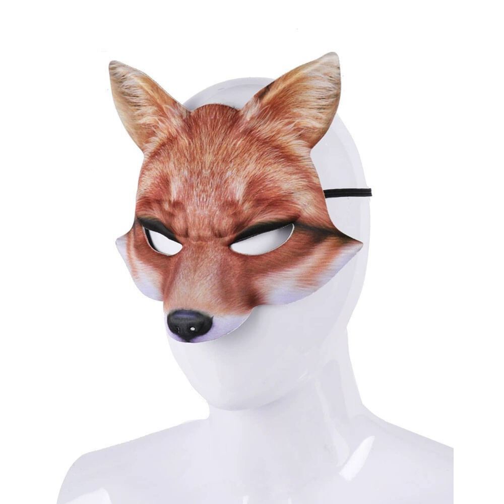 M&aacute;scara Zorro Realista Para Disfraz Cotill&oacute;n Halloween image number 2.0