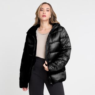 Parka Lisa Regular Cuello Alto Con Capucha Mujer Lesage
