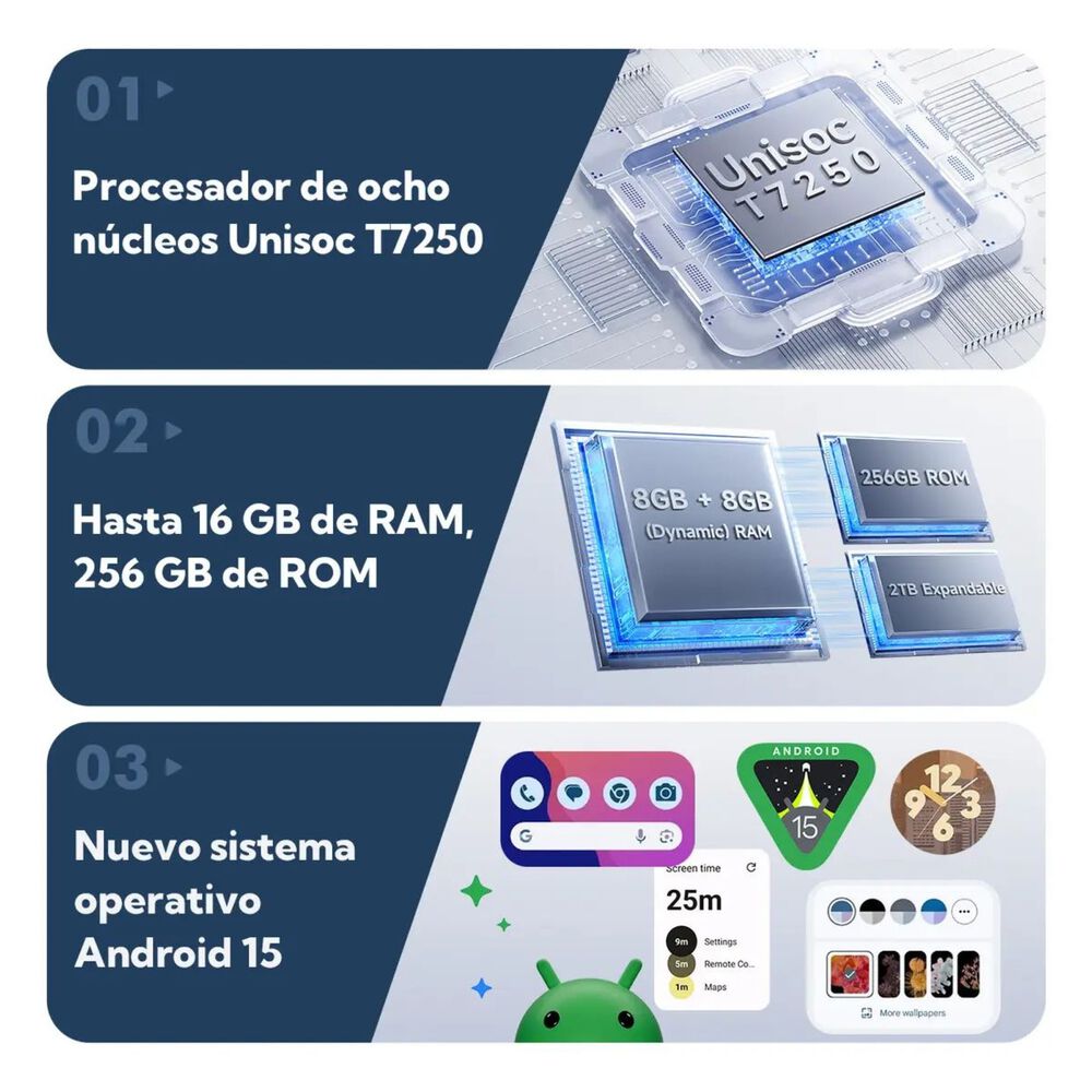 Ulefone Rugking 4 Pro Rugerizado Android Bater&iacute;a Gigante image number 7.0