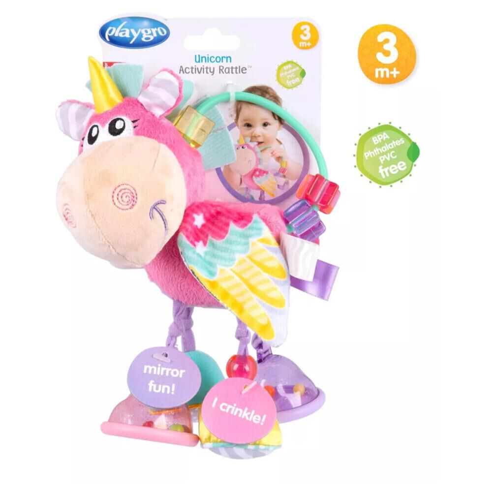 Sonajero Playgro Unicornio image number 4.0