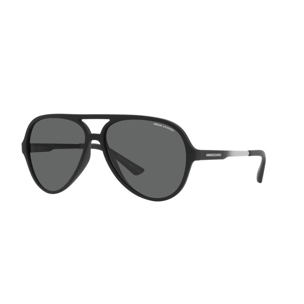 Lentes De Sol Matte Black Armani Exchange image number 1.0