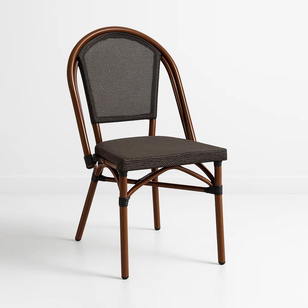 Silla Bistro Parisina Textileno - Caf&eacute; Oscuro image number 7.0