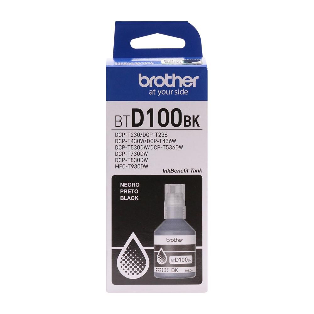 Tinta Brother BTD100BK Black image number 2.0