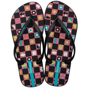 Sandalia Easy Print Rosa/negro Ipanema
