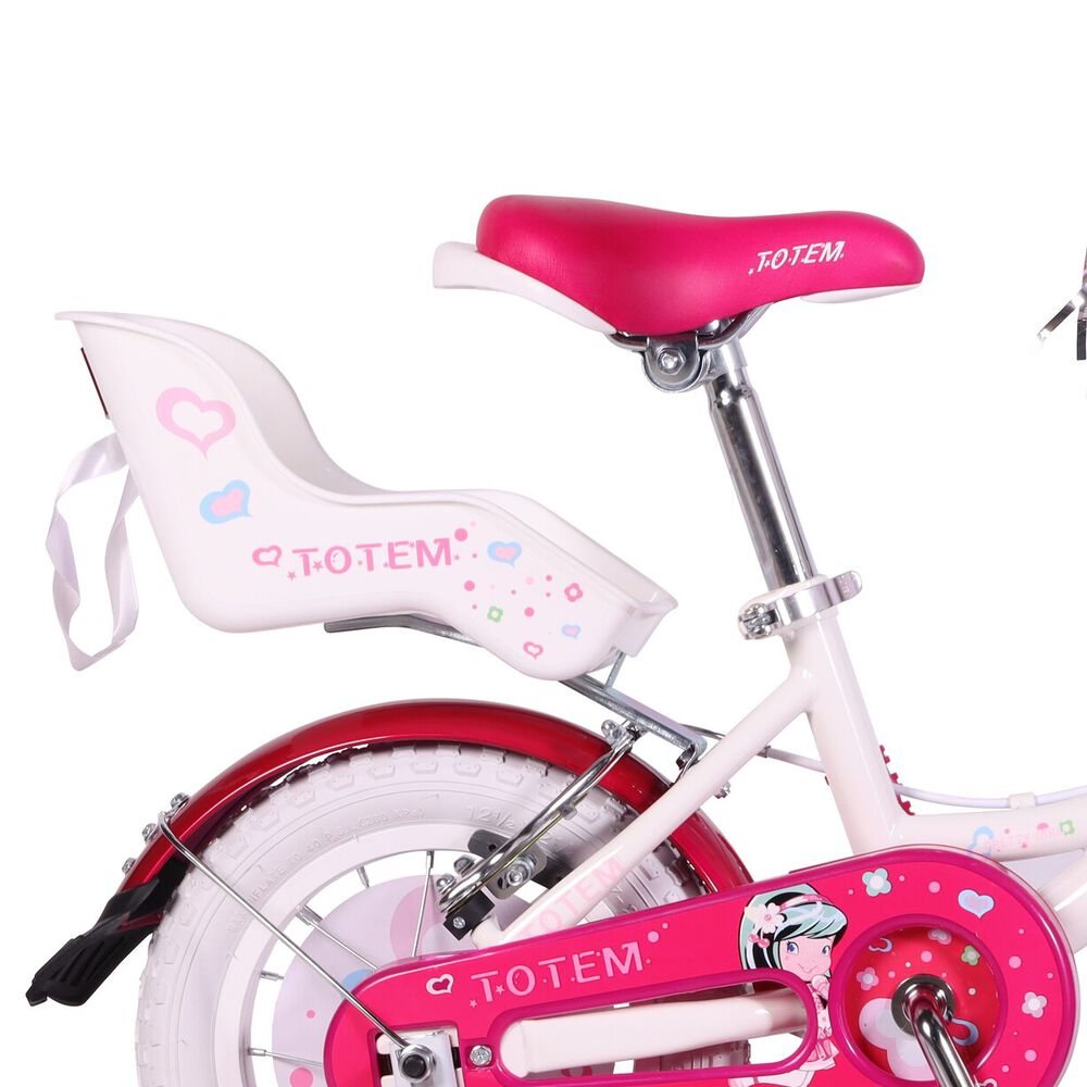 Bicicleta Totem Infantil Aro 12 Pretty Girl Color Blanco image number 2.0
