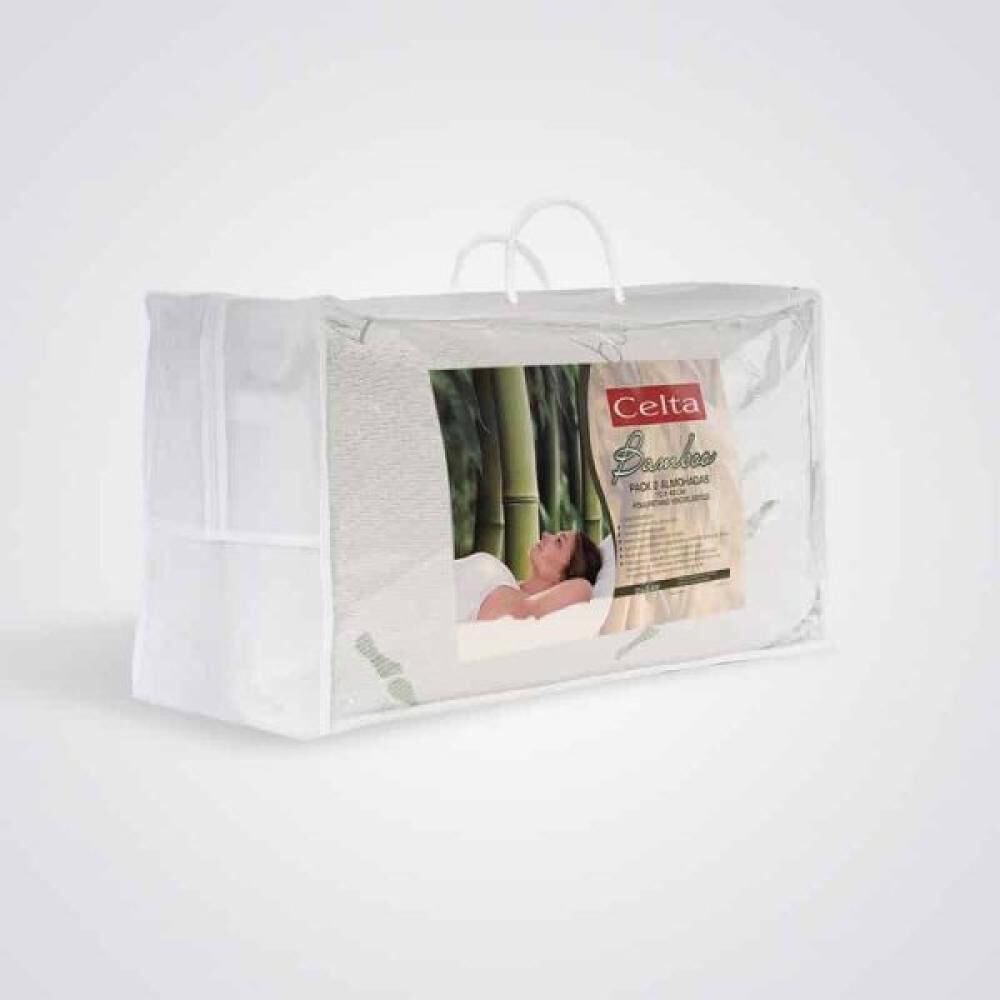 CELTA Pack de Almohadas Celta Bamboo Classic 40x60 Cm 2 Unidades Ofertitas