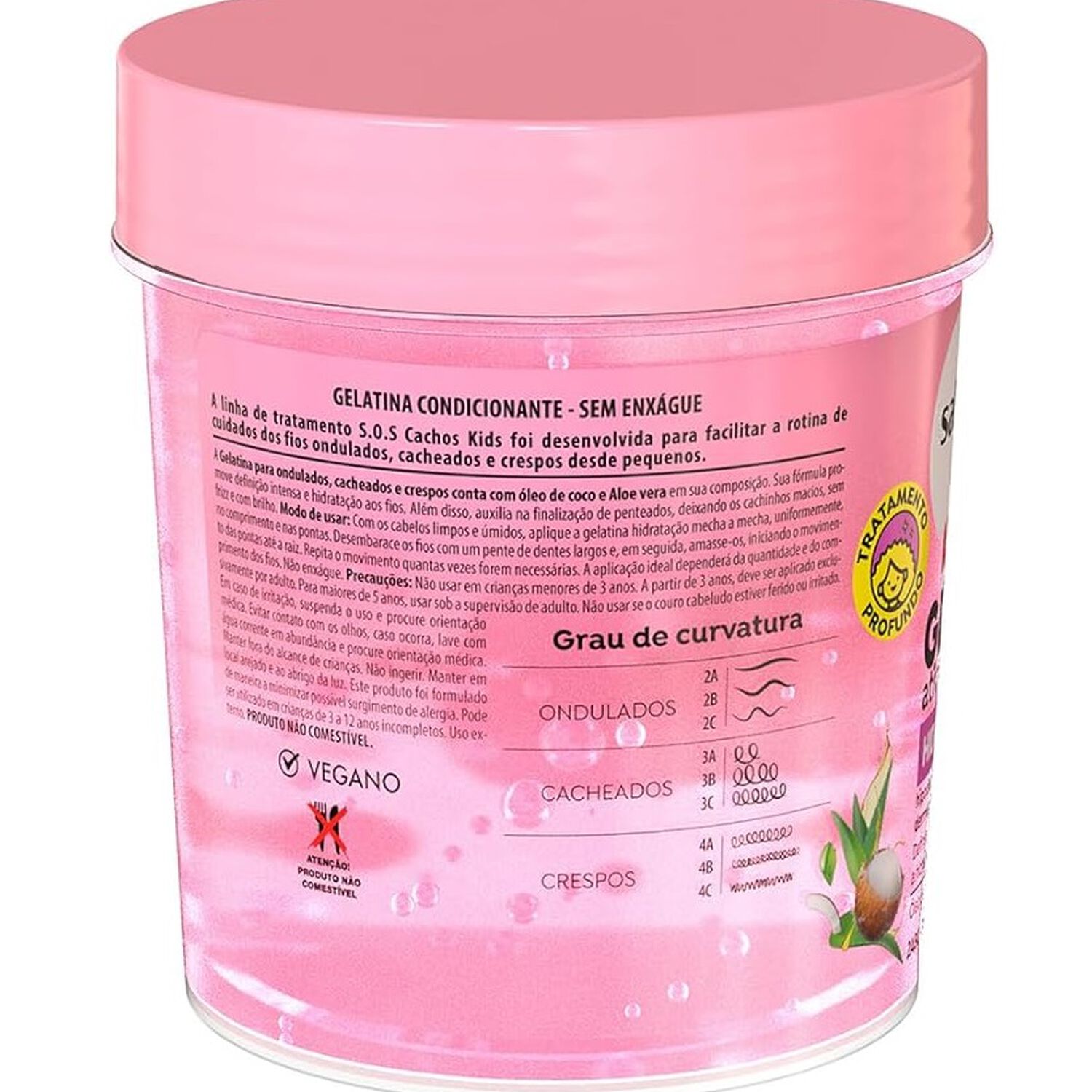 Sos Cachos Gel Hidratacion Kids 400 G Salon Line image number 1.0