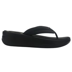 Sandalia Mujer Casual Negro Funway Beach-49