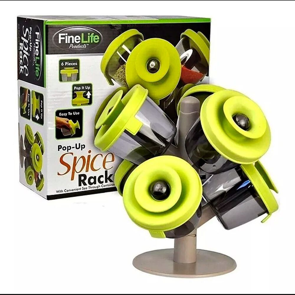 Set De Especieros En Forma De &Aacute;rbol Con 6 Frascos Para Condimentos image number 0.0