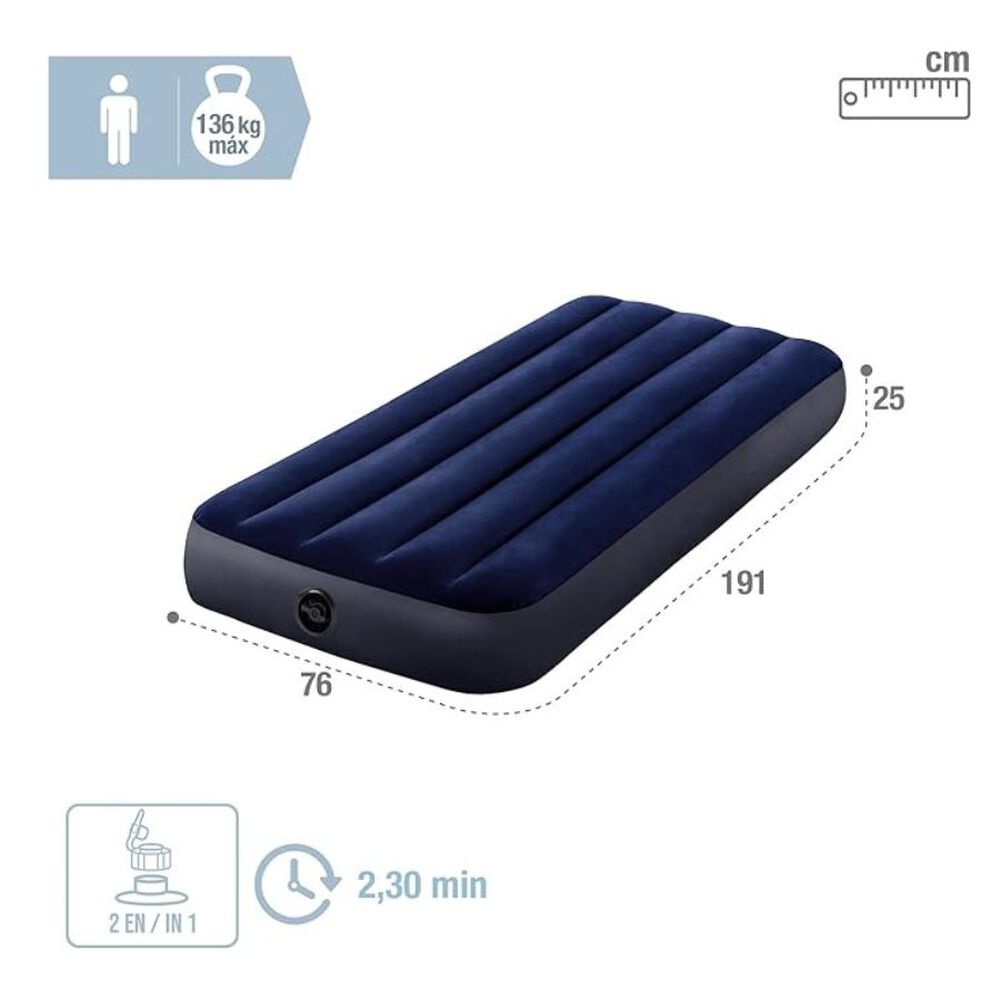 Colchon Inflable Individual Intex 99x191x25cm image number 1.0