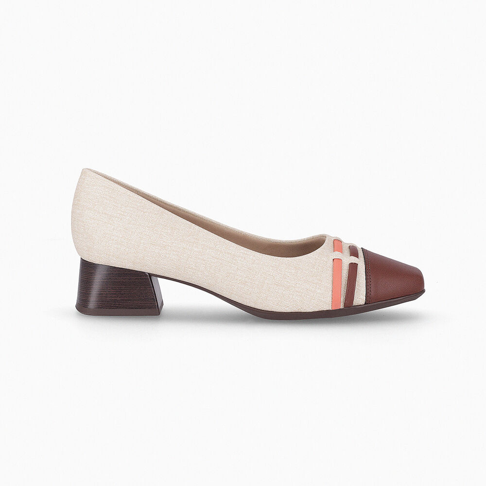 Zapato Mujer Natural/café Tati 2 Piccadilly image number 0.0