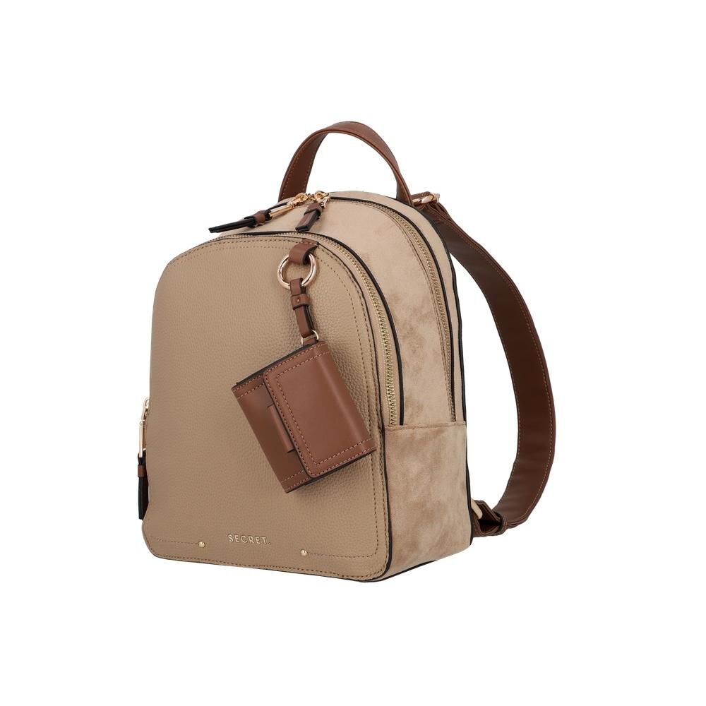 Mochila Secret Mali St6 S Beige image number 1.0