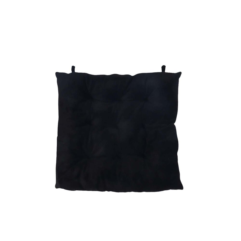 Coj&iacute;n Para Silla Negro 40x40 Cm image number 2.0