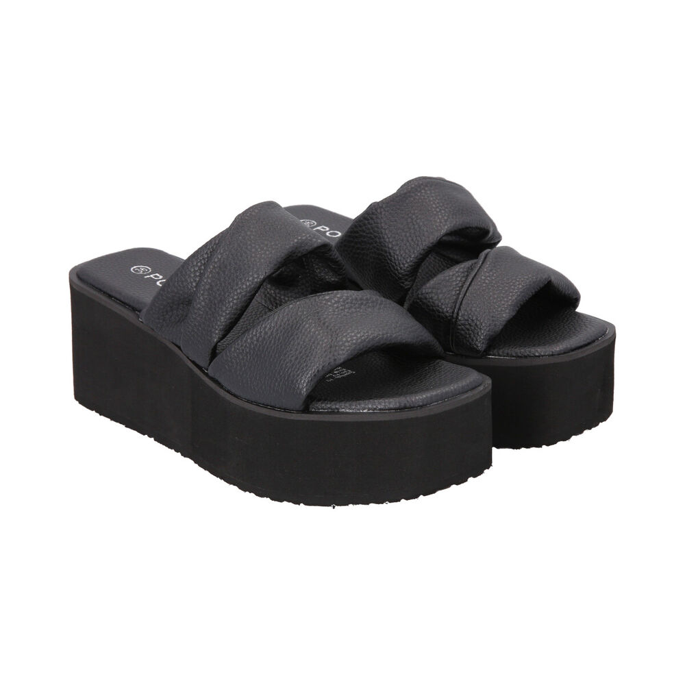 Sandalia Mujer Negro Lola Police image number 0.0