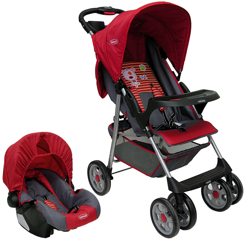 Coche Travel System Zoom Rojo image number 0.0