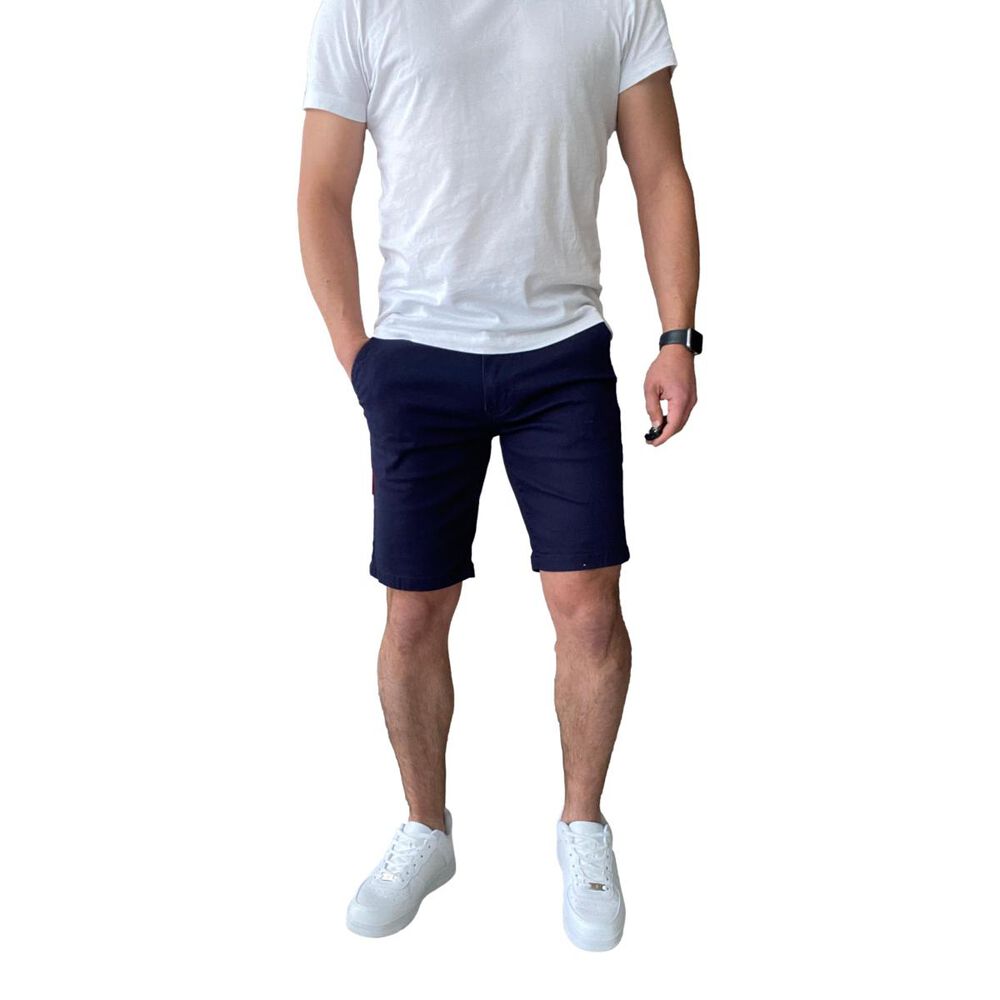 Bermuda Short Tela Elasticada Slim Fit image number 5.0