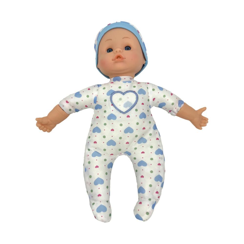 Muñeca Baby Doll Bostecitos Cuerpo Blando 12" Corazón, 12 Sonidos Ass image number 7.0