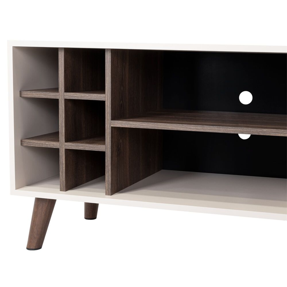 Rack Tv 65" Con 6 Botelleros 2 Puertas Beige image number 7.0