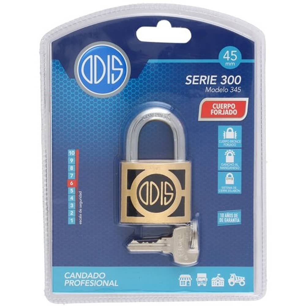 Candado Odis 345 45mm image number 7.0