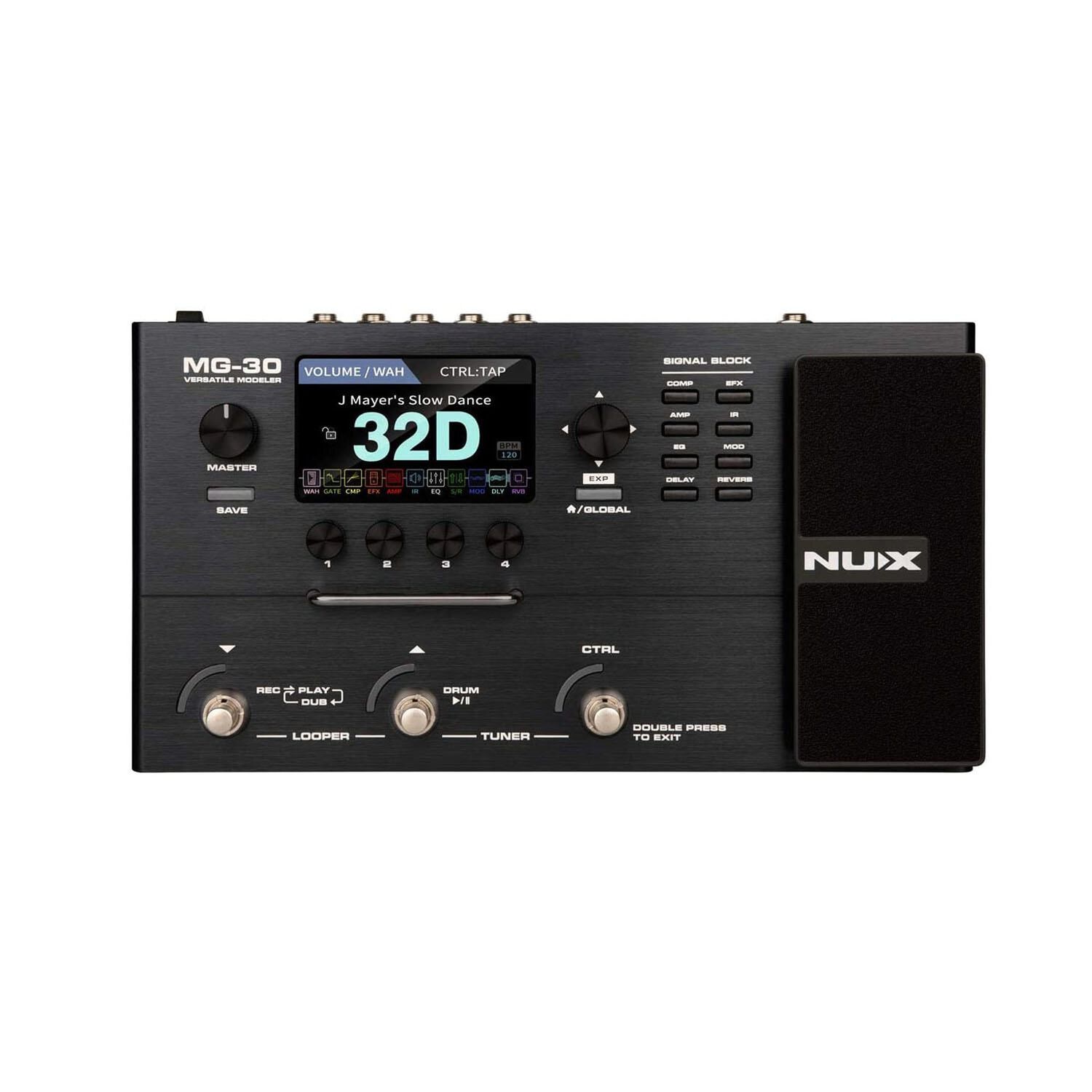 Pedalera Multiefecto Nux Mg-30 image number 1.0