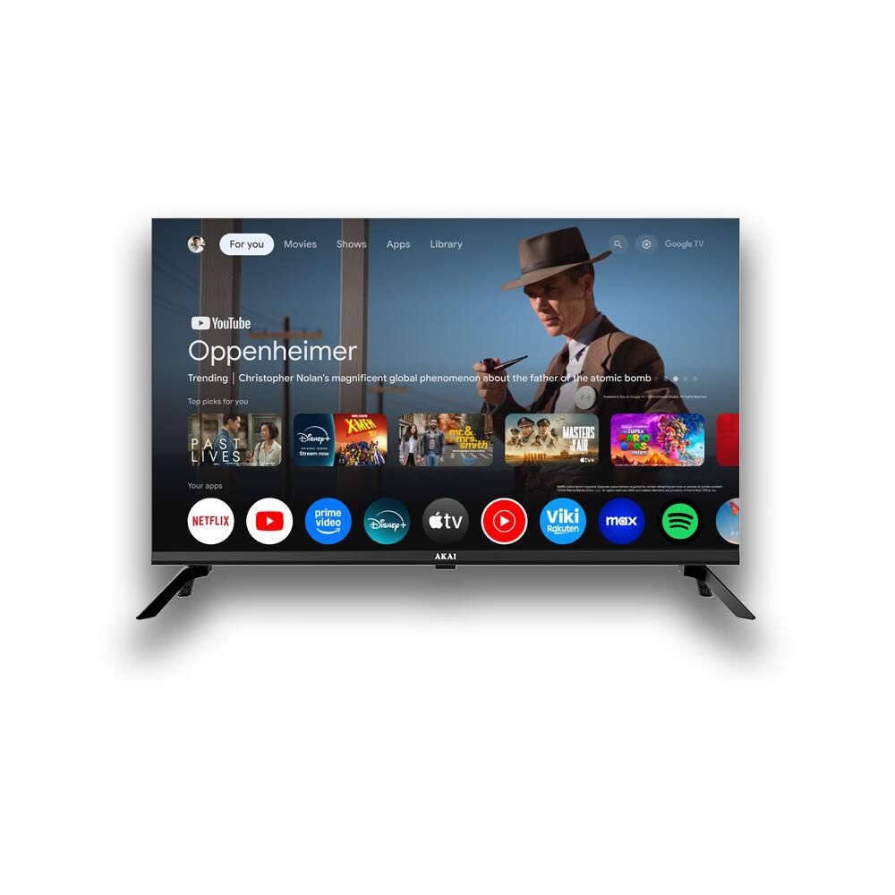 Led 32" Akai Google TV 5.0&nbsp; / HD / Smart TV image number 1.0