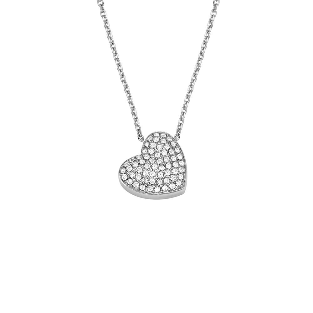 Collar Fossil Jf04674040 Plateado Mujer image number 1.0