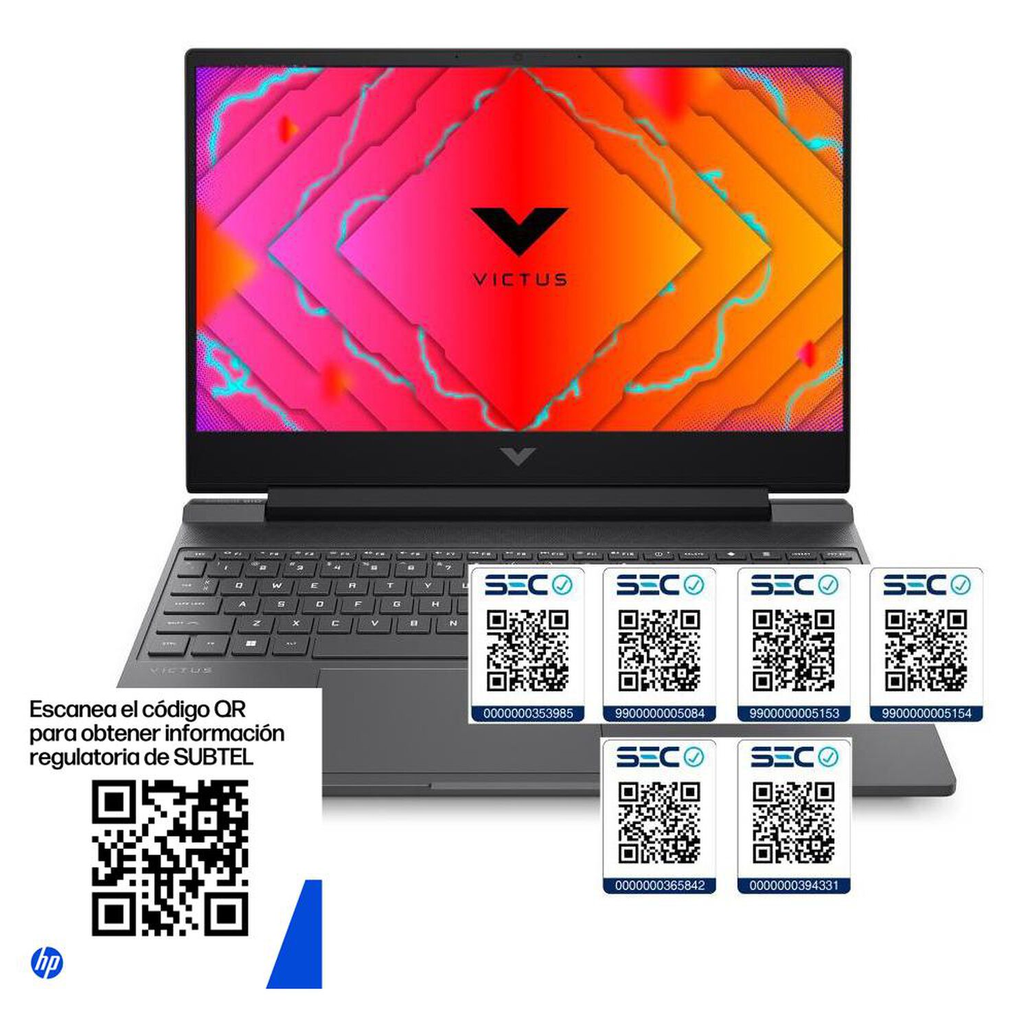 Notebook Gamer 15.6" HP Victus 15-FA0025LA / Intel Core I5 / 8 GB RAM / Nvidia Geforce RTX 3050 / 512 GB SSD image number 13.0