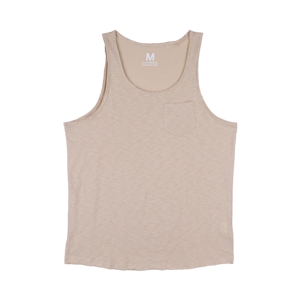 Polera Lisa Sin Mangas Cuello Redondo Hombre Ocean Pacific image number 0.0