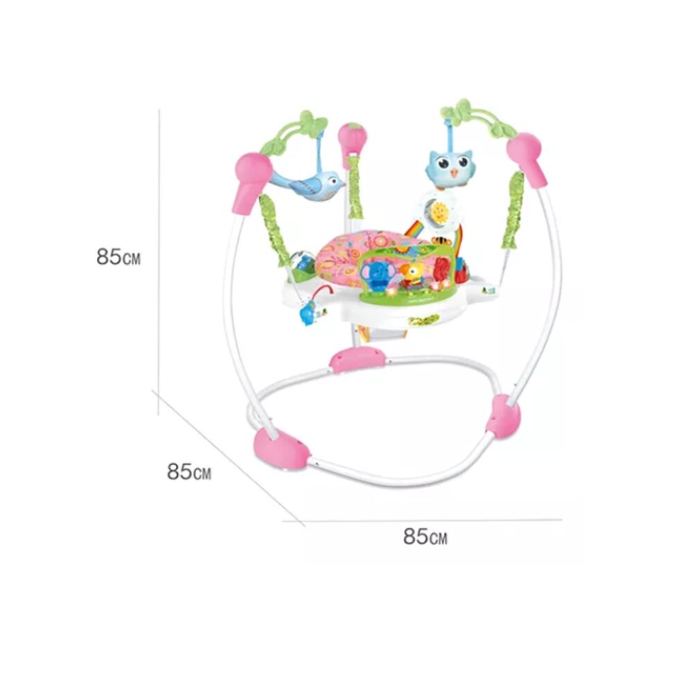 Silla Saltarina Didáctica Musical De Bebé Gira360 Niño Niña image number 4.0