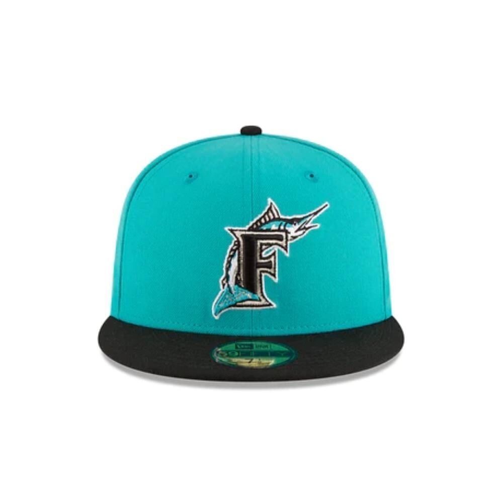 Gorra Miami Marlins Mlb 59fifty Wool Celeste New Era image number 2.0