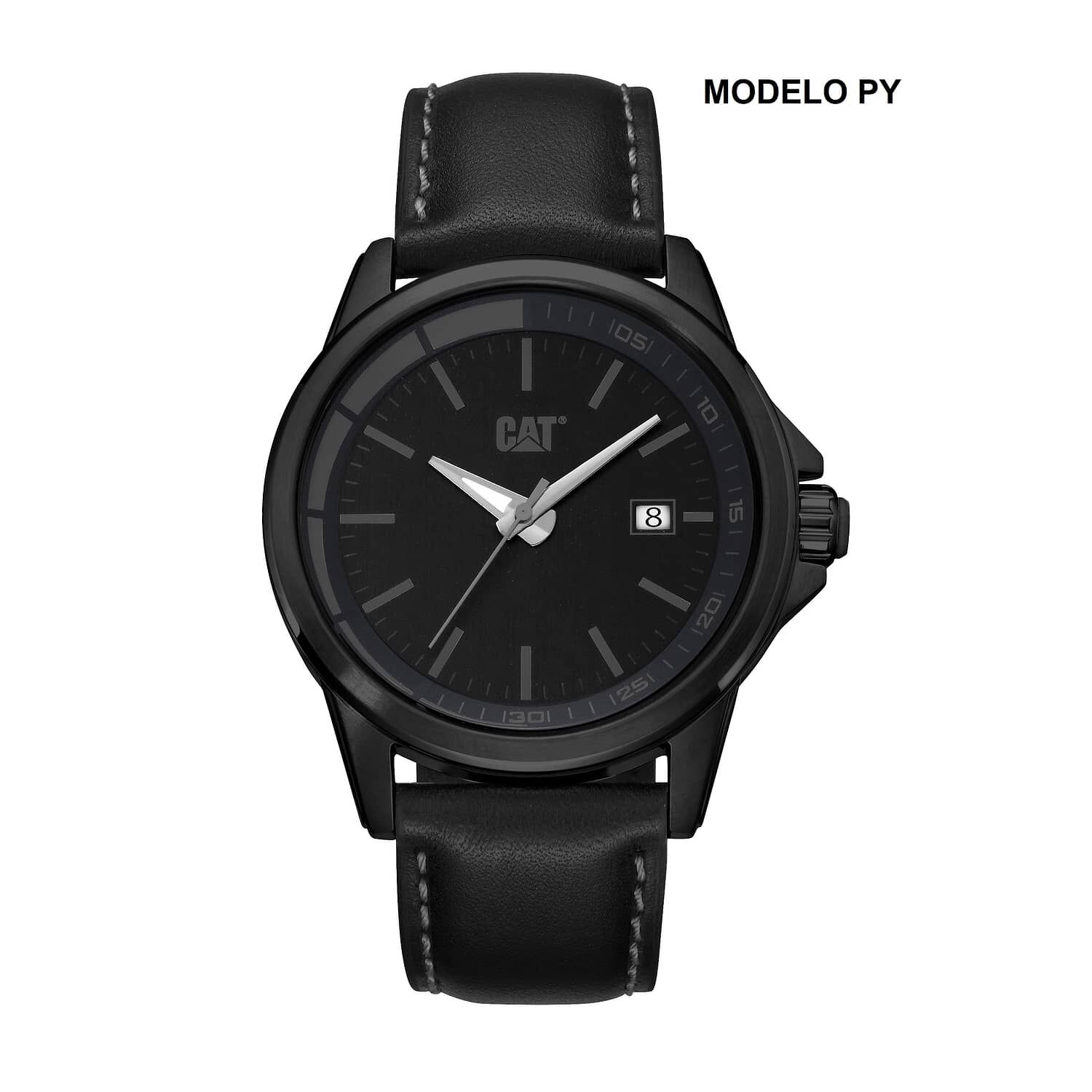 Correa Pulsera Cat Hombre Py-34 Negro image number 2.0