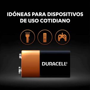 Batería Alcalina 9v - Duracell