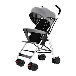 Coche Paragua Con Posa Vaso Swift Gris Lubabycas