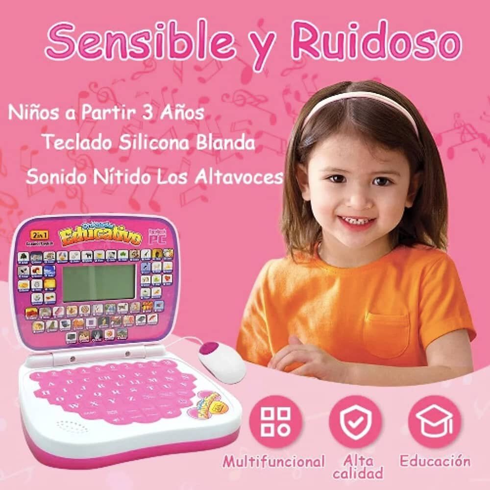 Computador Did&aacute;ctico Interactivo Para Ni&ntilde;os Espa&ntilde;ol-ingles image number 3.0