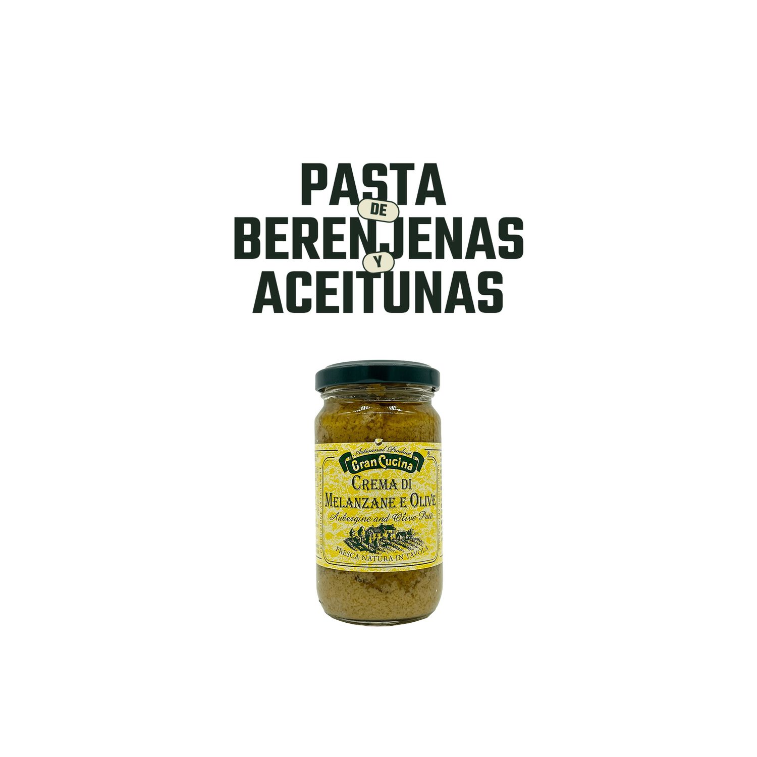 Pr Gran Cucina Pasta De Berenjena Y Aceitunas 1 X 180 Gr image number 2.0