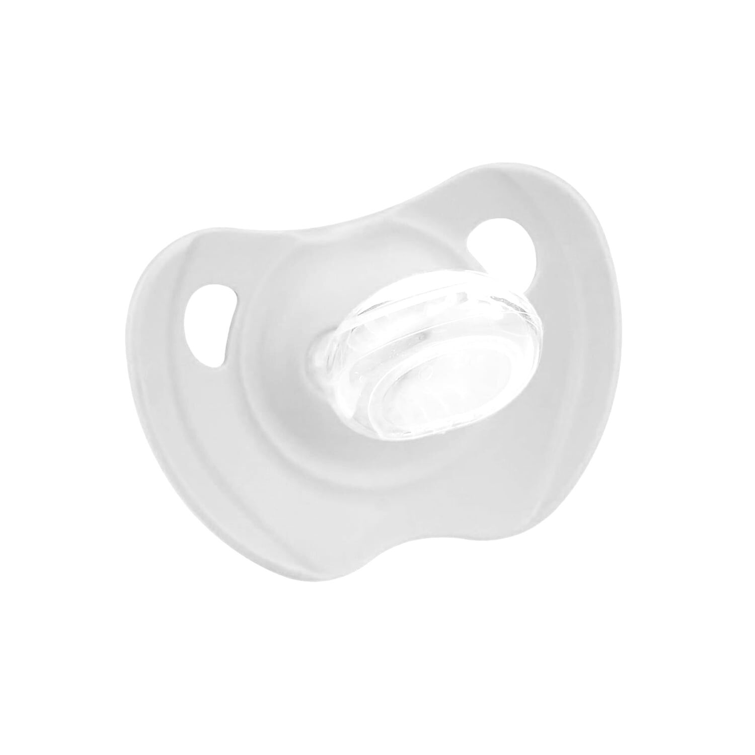 Chupete Evolution Blanco Tetina Anat&oacute;mica De Silicona +6m image number 2.0