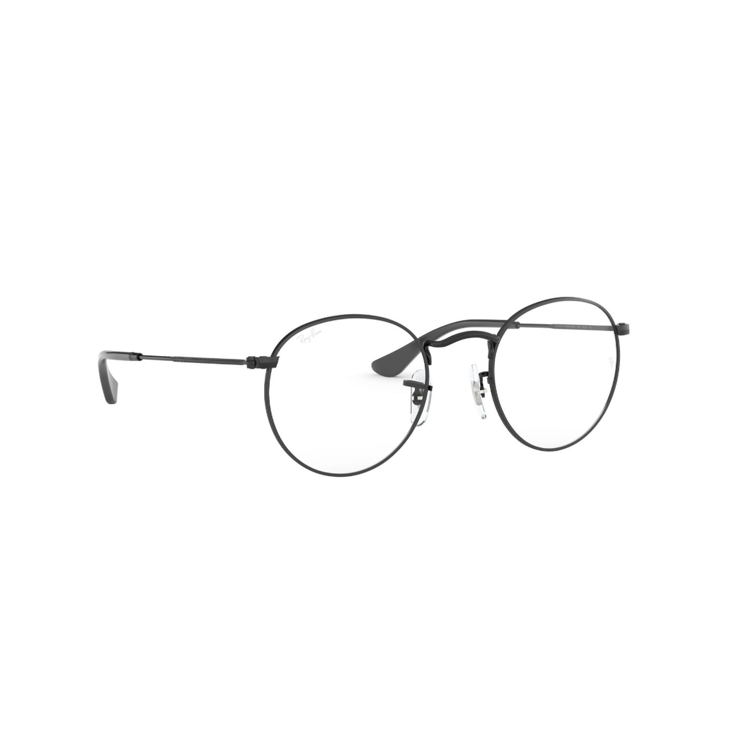 Lentes &Oacute;pticos Round Metal Matte Black Ray-ban Optical image number 11.0