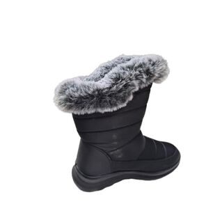 Bota De Nieve Mujer Negro