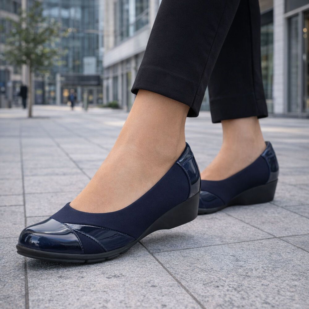 Zapato Jatil Azul Alquimia image number 4.0