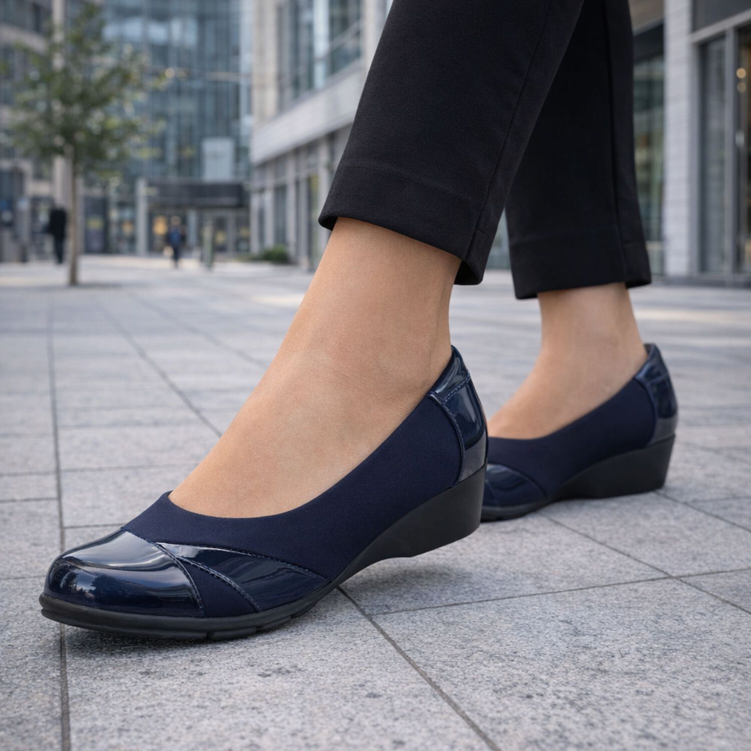Zapato Jatil Azul Alquimia image number 4.0