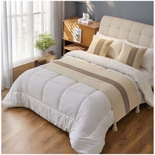 Set Piecera Boho 70 X 210 + 2 Fundas De Cojin B19