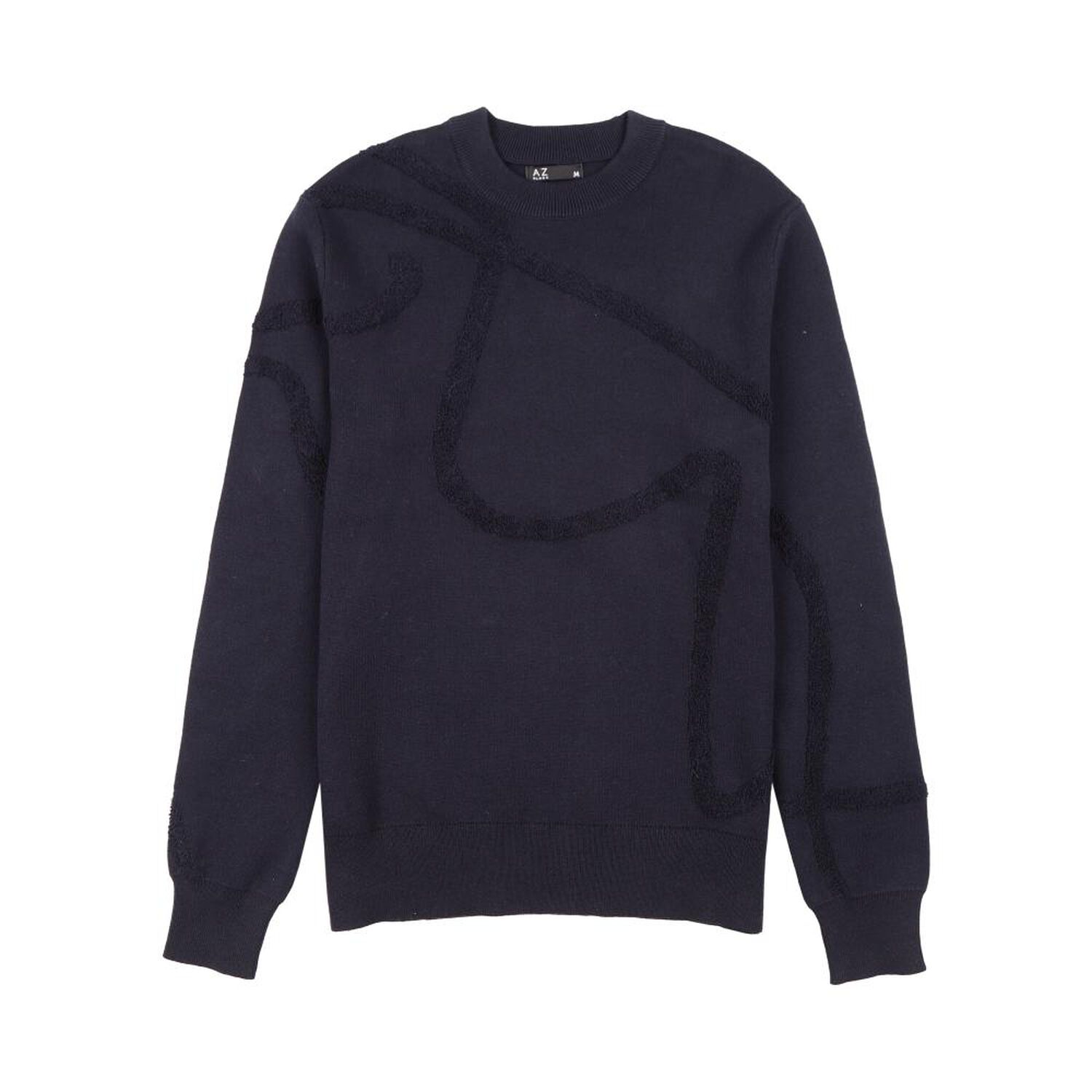 Sweater Hombre Az Black image number 0.0