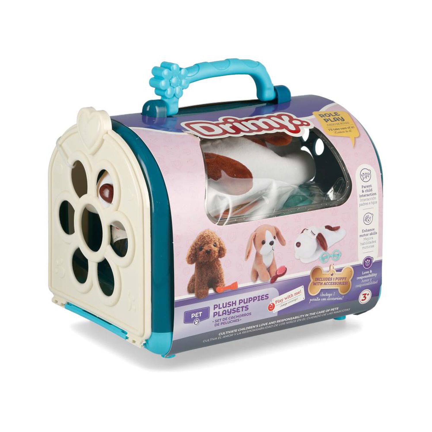Juguete Did&aacute;ctico Drimy Cachorro Peluche image number 0.0